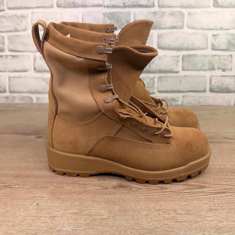Altama Combat Boots Suede Tan Mens 5 R